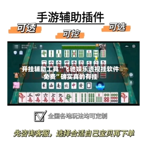 开挂辅助工具“飞驰娱乐透视挂软件免费”确实真的有挂-第3张图片