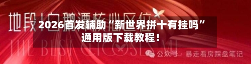 2026首发辅助“新世界拼十有挂吗	”通用版下载教程！-第2张图片
