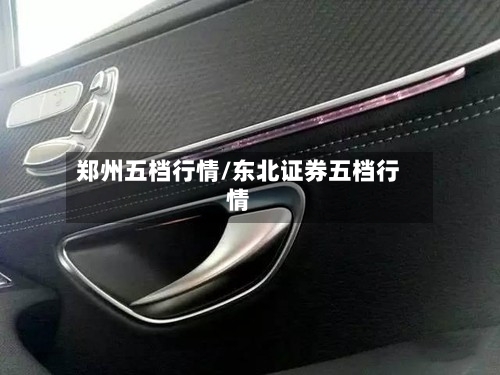 郑州五档行情/东北证券五档行情