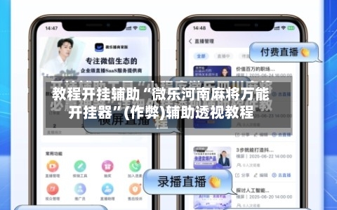 教程开挂辅助“微乐河南麻将万能开挂器	”(作弊)辅助透视教程-第2张图片