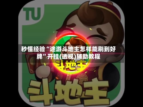 秒懂经验“途游斗地主怎样能刷到好牌”开挂(透视)辅助教程-第3张图片