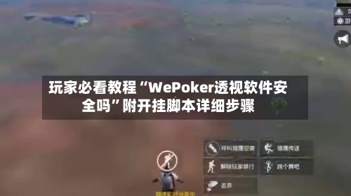 玩家必看教程“WePoker透视软件安全吗”附开挂脚本详细步骤