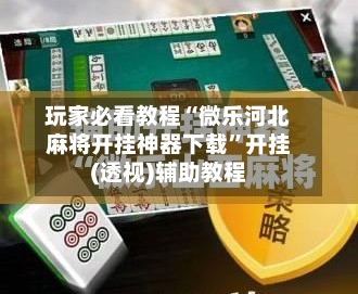 玩家必看教程“微乐河北麻将开挂神器下载	”开挂(透视)辅助教程-第2张图片
