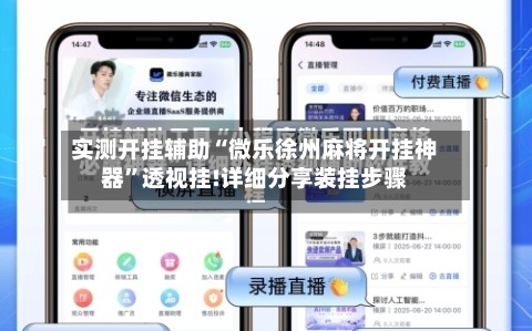 实测开挂辅助“微乐徐州麻将开挂神器”透视挂!详细分享装挂步骤-第3张图片