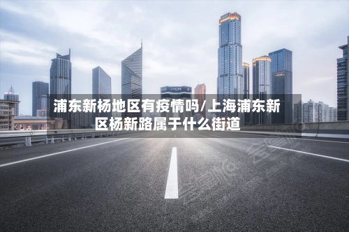 浦东新杨地区有疫情吗/上海浦东新区杨新路属于什么街道