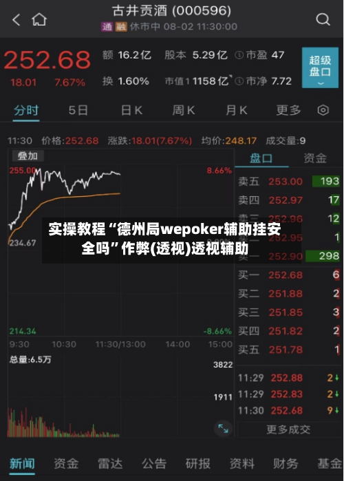 实操教程“德州局wepoker辅助挂安全吗”作弊(透视)透视辅助