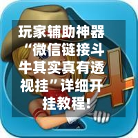 玩家辅助神器“微信链接斗牛其实真有透视挂”详细开挂教程!