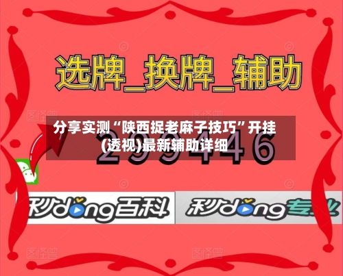 分享实测“陕西捉老麻子技巧”开挂(透视)最新辅助详细