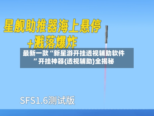 最新一款“新星游开挂透视辅助软件”开挂神器{透视辅助}全揭秘