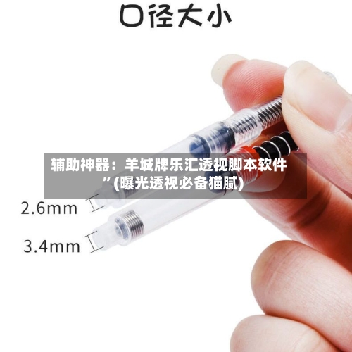 辅助神器：羊城牌乐汇透视脚本软件”(曝光透视必备猫腻)