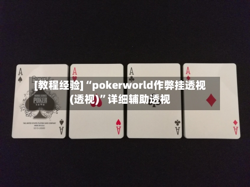 [教程经验]“pokerworld作弊挂透视(透视)”详细辅助透视-第3张图片