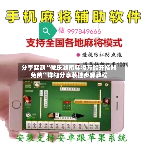 分享实测“微乐湖南麻将万能开挂器免费”详细分享装挂步骤教程-第2张图片