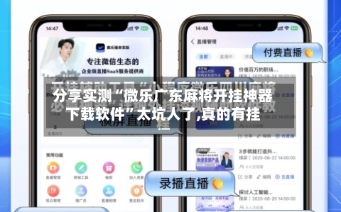 分享实测“微乐广东麻将开挂神器下载软件”太坑人了,真的有挂-第2张图片