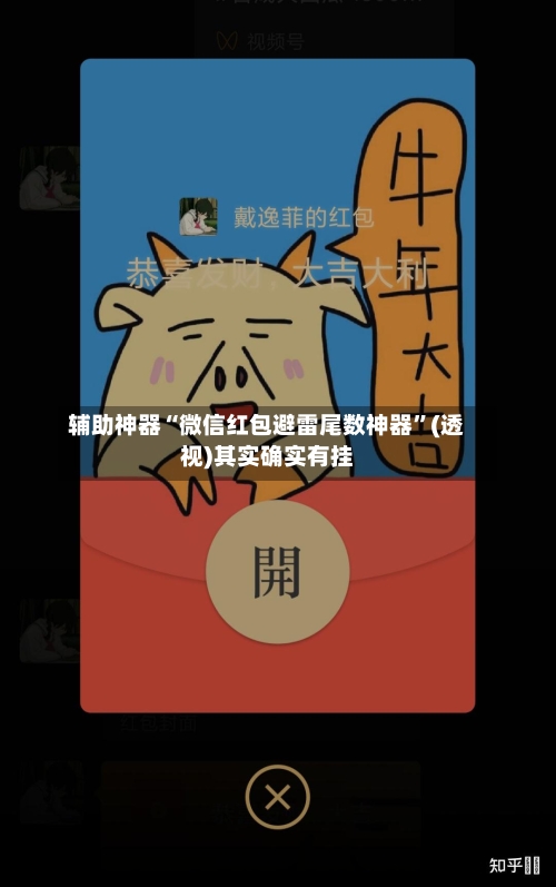 辅助神器“微信红包避雷尾数神器	”(透视)其实确实有挂-第2张图片