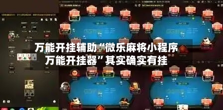 万能开挂辅助“微乐麻将小程序万能开挂器”其实确实有挂-第3张图片