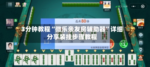 3分钟教程“微乐亲友房辅助器	”详细分享装挂步骤教程-第2张图片