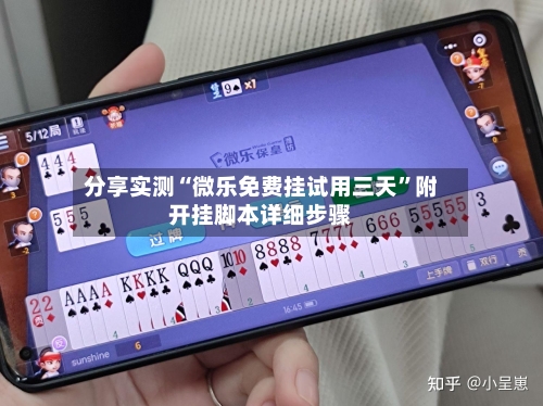 分享实测“微乐免费挂试用三天”附开挂脚本详细步骤-第2张图片