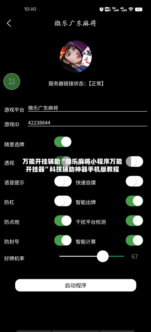万能开挂辅助“微乐麻将小程序万能开挂器	”科技辅助神器手机版教程-第2张图片