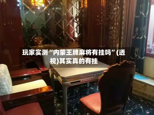 玩家实测“内蒙王牌麻将有挂吗	”(透视)其实真的有挂-第2张图片