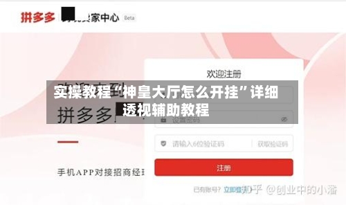 实操教程“神皇大厅怎么开挂”详细透视辅助教程-第2张图片