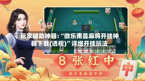 玩家辅助神器:“微乐南昌麻将开挂神器下载(透视)”详细开挂玩法-第3张图片