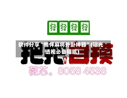 软件分享“情怀麻将外卦神器”(曝光透视必备猫腻)-第2张图片