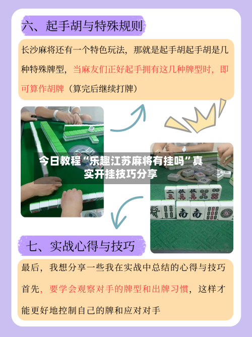 今日教程“乐趣江苏麻将有挂吗”真实开挂技巧分享