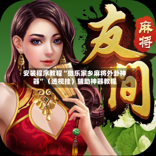 安装程序教程“微乐家乡麻将外卦神器”（透视挂）辅助神器教程-第2张图片