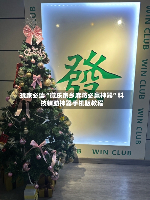 玩家必读“微乐家乡麻将必赢神器”科技辅助神器手机版教程