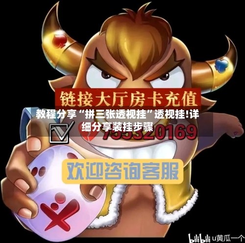 教程分享“拼三张透视挂”透视挂!详细分享装挂步骤