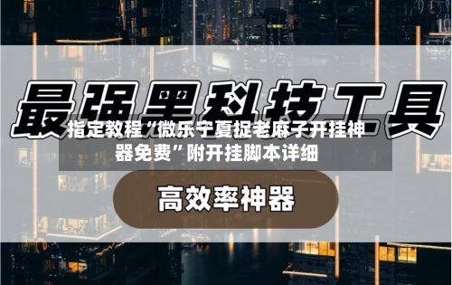 指定教程“微乐宁夏捉老麻子开挂神器免费”附开挂脚本详细-第3张图片
