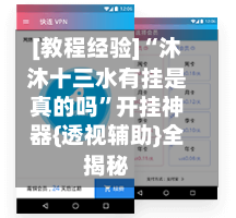 [教程经验]“沐沐十三水有挂是真的吗”开挂神器{透视辅助}全揭秘-第3张图片