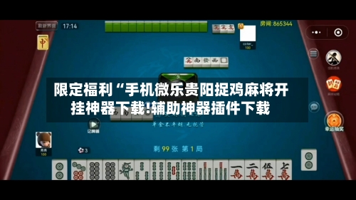 限定福利“手机微乐贵阳捉鸡麻将开挂神器下载!辅助神器插件下载-第2张图片