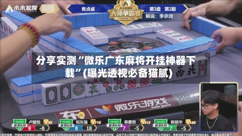 分享实测“微乐广东麻将开挂神器下载”(曝光透视必备猫腻)-第3张图片