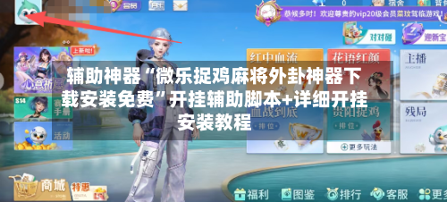 辅助神器“微乐捉鸡麻将外卦神器下载安装免费”开挂辅助脚本+详细开挂安装教程-第2张图片