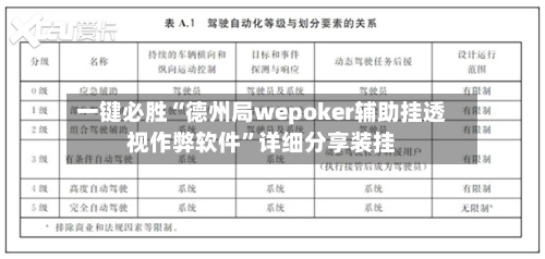 一键必胜“德州局wepoker辅助挂透视作弊软件	”详细分享装挂-第2张图片