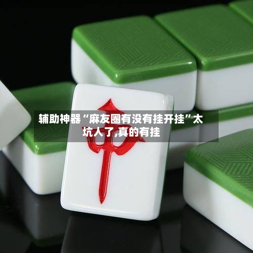 辅助神器“麻友圈有没有挂开挂”太坑人了,真的有挂