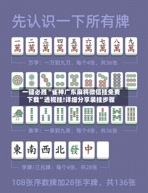 一键必胜“雀神广东麻将微信挂免费下载”透视挂!详细分享装挂步骤-第2张图片
