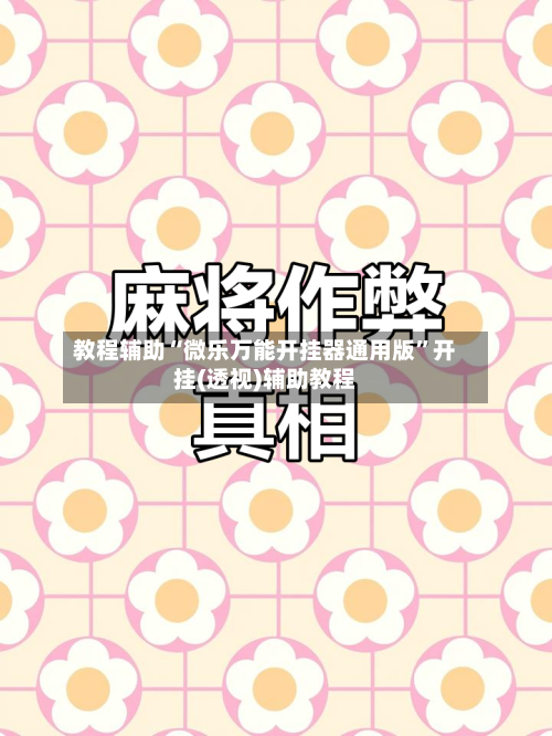 教程辅助“微乐万能开挂器通用版”开挂(透视)辅助教程-第2张图片