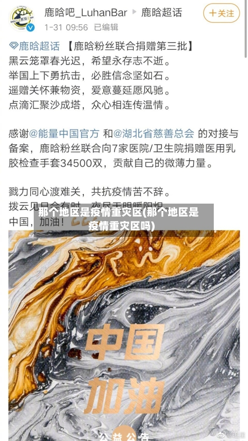 那个地区是疫情重灾区(那个地区是疫情重灾区吗)