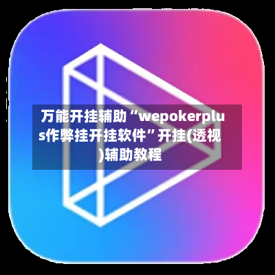 万能开挂辅助“wepokerplus作弊挂开挂软件”开挂(透视)辅助教程-第2张图片