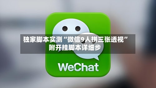 独家脚本实测“微信9人拼三张透视”附开挂脚本详细步-第2张图片