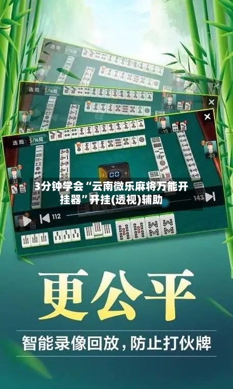 3分钟学会“云南微乐麻将万能开挂器”开挂(透视)辅助-第3张图片