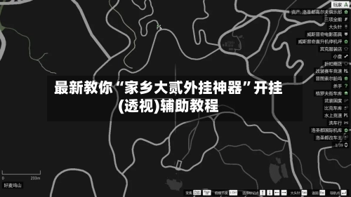 最新教你“家乡大贰外挂神器	”开挂(透视)辅助教程-第2张图片