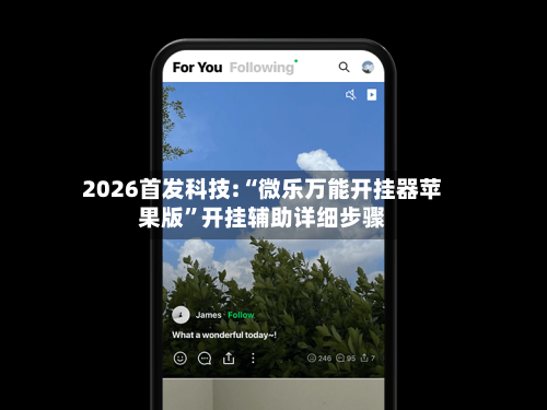 2026首发科技:“微乐万能开挂器苹果版”开挂辅助详细步骤