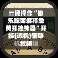 一键操作“微乐陕西麻将免费开挂神器	”开挂(透视)辅助教程-第2张图片