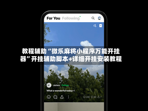 教程辅助“微乐麻将小程序万能开挂器”开挂辅助脚本+详细开挂安装教程-第3张图片