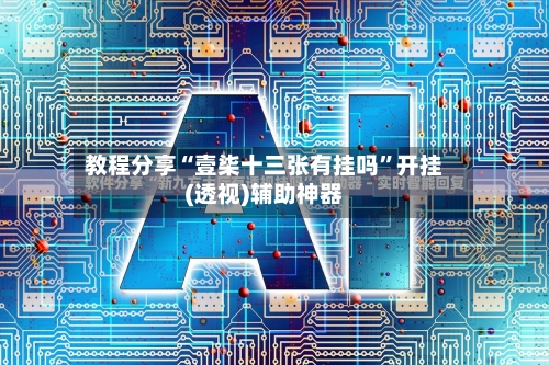 教程分享“壹柒十三张有挂吗”开挂(透视)辅助神器