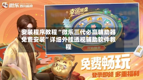 安装程序教程“微乐三代必赢辅助器免费安装”详细外挂透视辅助软件教程-第3张图片