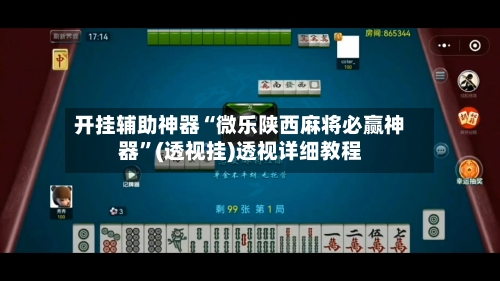 开挂辅助神器“微乐陕西麻将必赢神器”(透视挂)透视详细教程-第2张图片